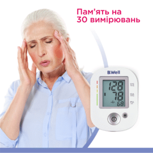 Автоматичний тонометр B.Well PRO-35 з адаптером у комплекті — изображение 5